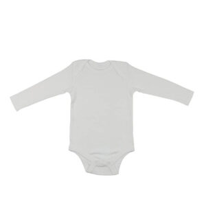 Sublimation blank long sleeve baby onesie