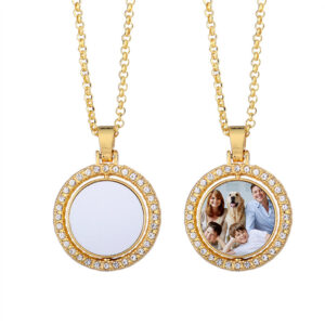 sublimation necklace for gift