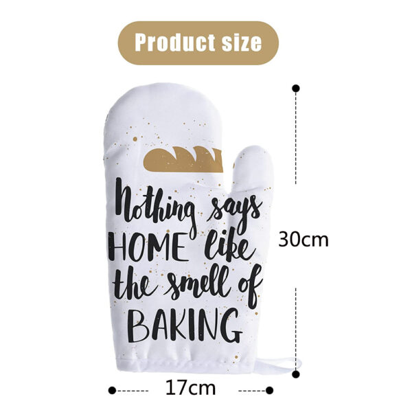 Blank sublimation oven mitts size
