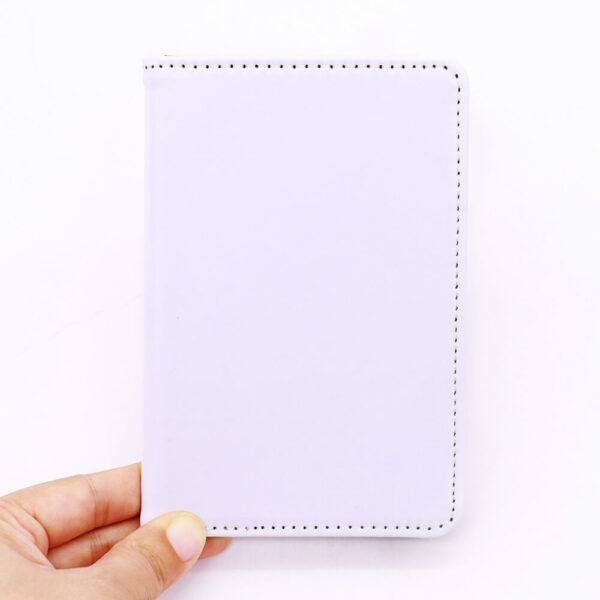 sublimation blanks passport holder leather material