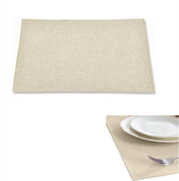 sublimation blank placemat linen