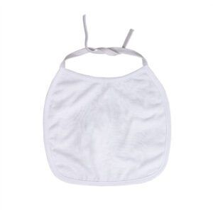 white baby bib for sublimation