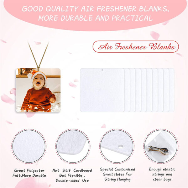 Sublimation air freshener
