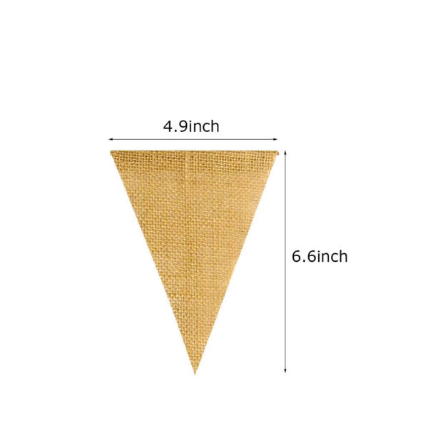 sublimation triangle banner