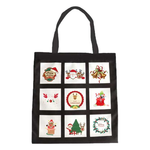 sublimation panel tote bags