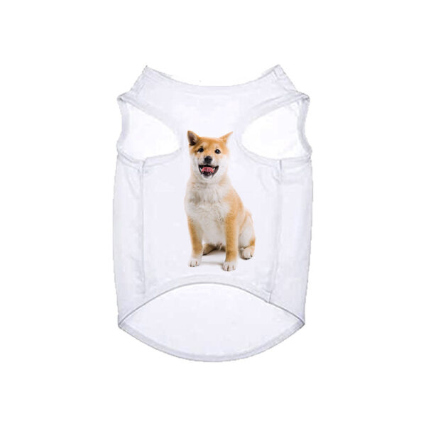 Sublimation blank dog shirt
