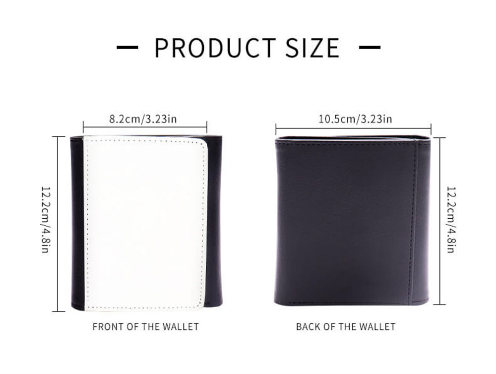 product size for sublimation passport covers